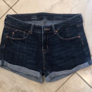Saks fifth avenue “grey” brand denim shorts